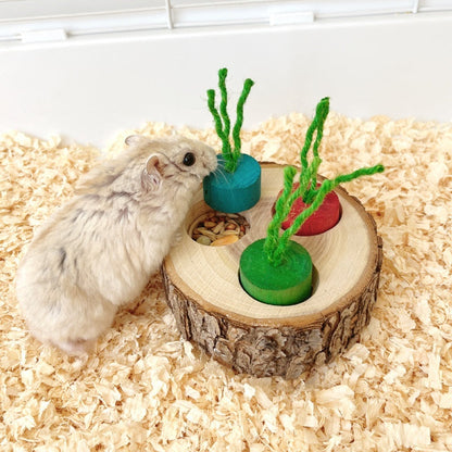 Color Wooden Lid Type Storage Bag for Pet Toys with - Teleplus color wooden lid type
