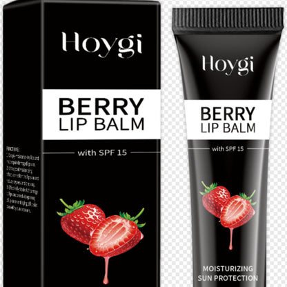 Colored Berry Lip Balm with Shea Butter and Extracts for Cracked Skin - colored berry lip balm cracked dead skin