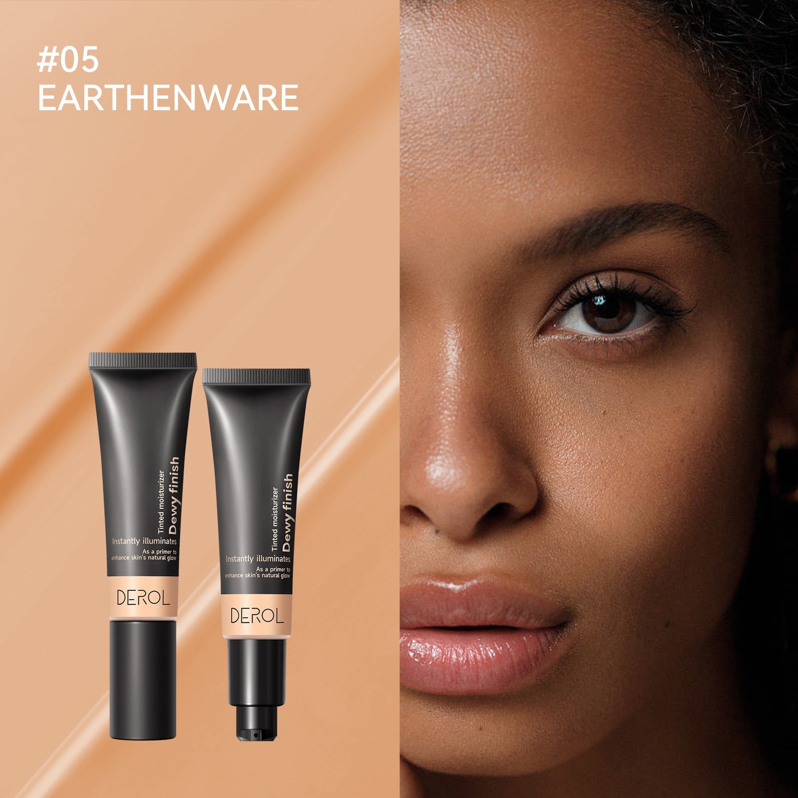 Colored Cream Moisturizing and Brightening Skin Nourishing Face Foundation - Teleplus colored cream moisturizing