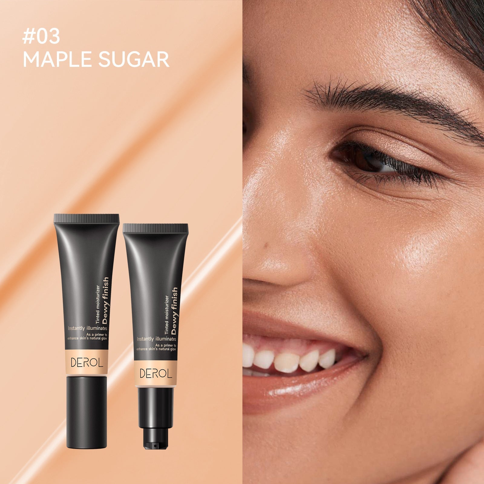 Colored Cream Moisturizing and Brightening Skin Nourishing Face Foundation - Teleplus colored cream moisturizing