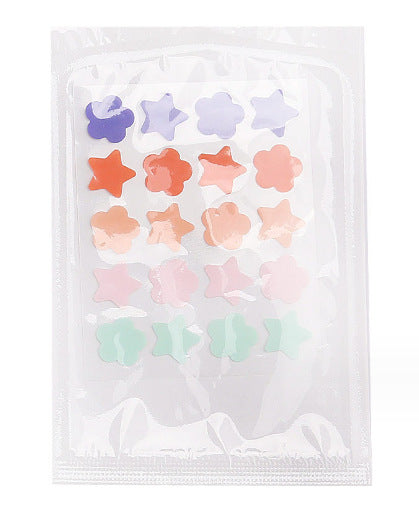 Colored Loving Heart Makeup Tools Set for Facial and Beauty Applications - Seal Your Zits with Hydrocolloid Patch
