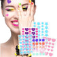 Colored Loving Heart Makeup Tools Set for Facial and Beauty Applications - Seal Your Zits with Hydrocolloid Patch