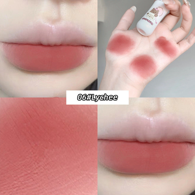 Colorfast Lip Lacquer in Natural Shades for Lasting Cute Plain Face - cute plain face lasting colorfast lip lacquer