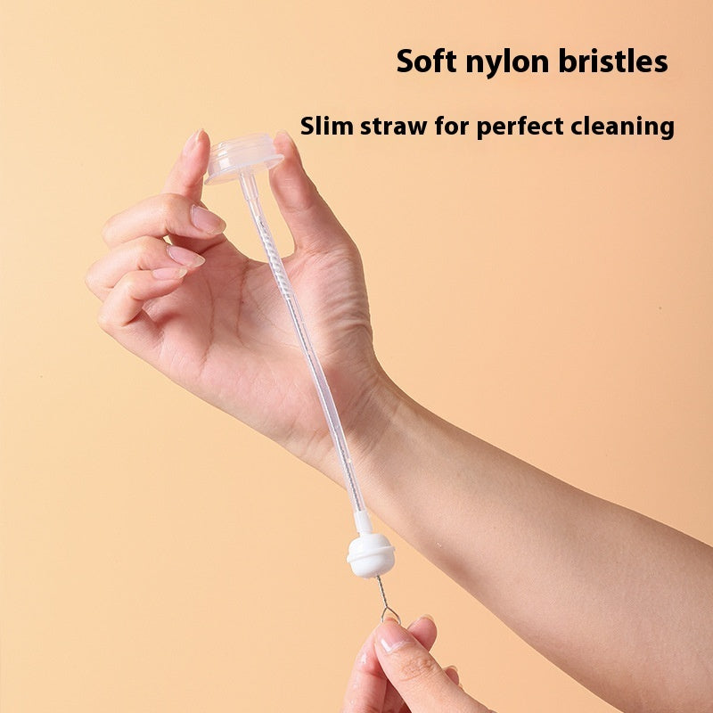 Colorful 100g Baby Bottle Brush Set with Pacifier Straw and Nipple Brushes - Fun Pack OPP Bag Adventure baby bottle