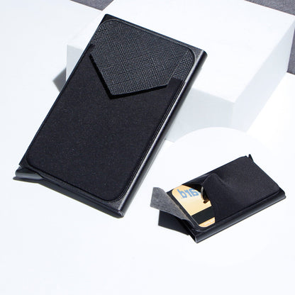 Colorful Aluminum Card Holder for Cash and Cards United States CHF - Sleek Anti-theft With Stylish Internal Structure