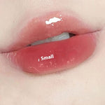 Colorful Bubble Bear Lip Lacquer Set with Mirror Water Glass - mirror water glass lip lacquer