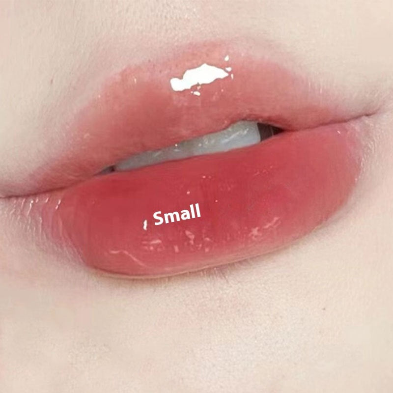 Colorful Bubble Bear Lip Lacquer Set with Mirror Water Glass - mirror water glass lip lacquer