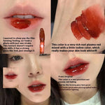 Colorful Bubble Bear Lip Lacquer Set with Mirror Water Glass - mirror water glass lip lacquer