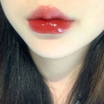 Colorful Bubble Bear Lip Lacquer Set with Mirror Water Glass - mirror water glass lip lacquer