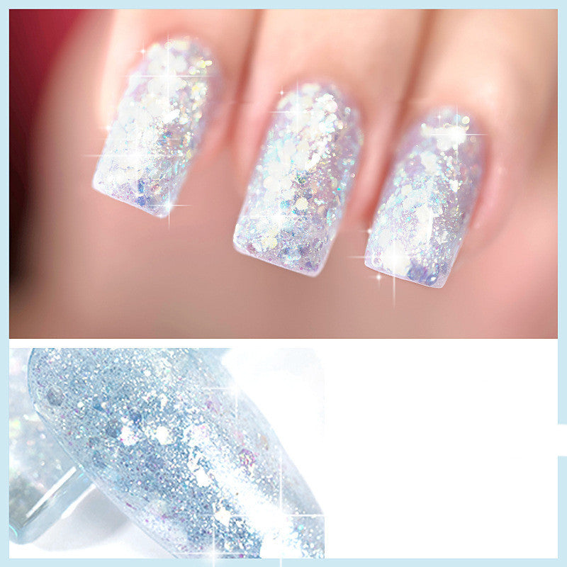 Colorful Burst Flash Nail Polish Starry Sky Magic Colors 7.3ml - Teleplus colorful burst flash nail polish