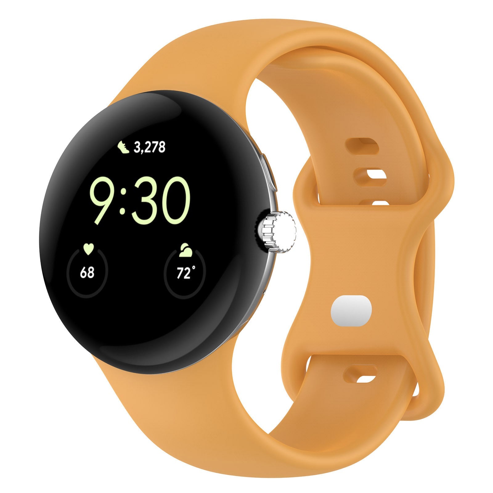 Colorful Edible Silicone Watch Strap for Google Pixel Smart - google smart watch strap