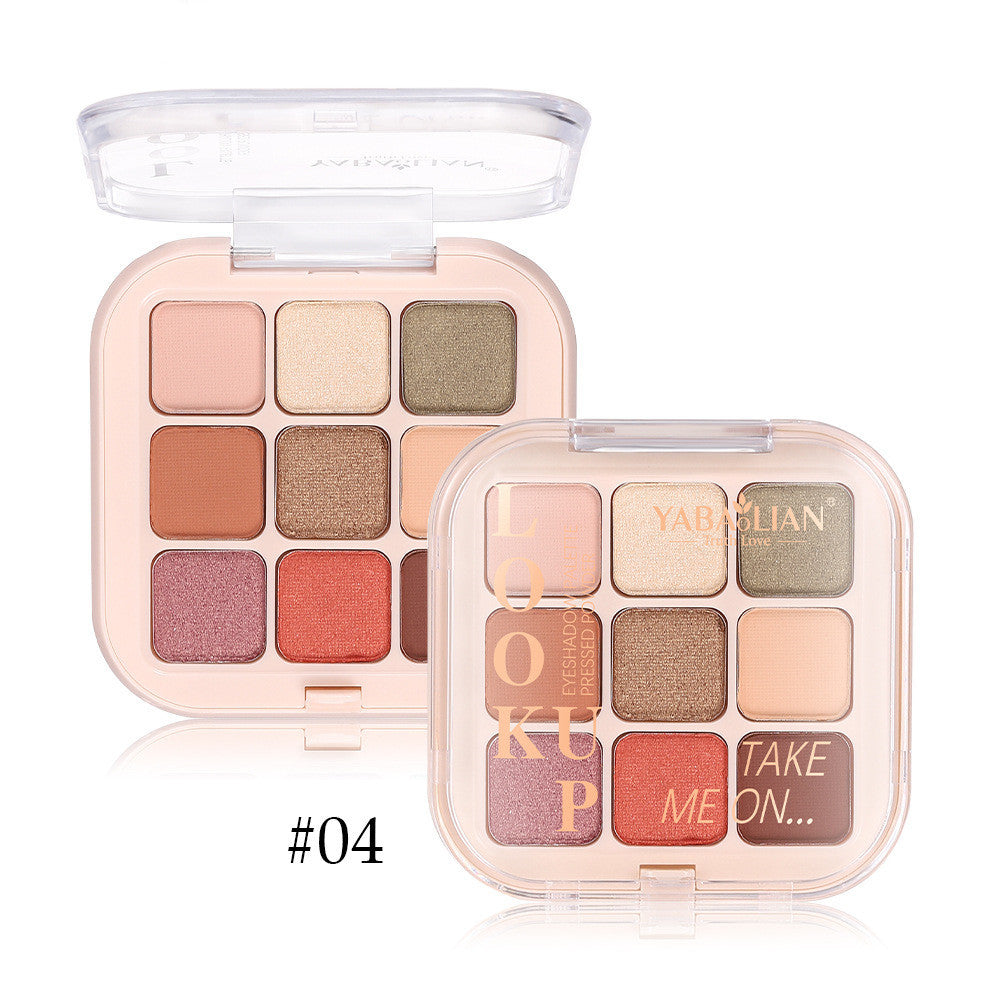 Colorful Fog Eye Shadow Plate with Multiple Shades for Creative Makeup - Teleplus eye shadow plate colorful fog