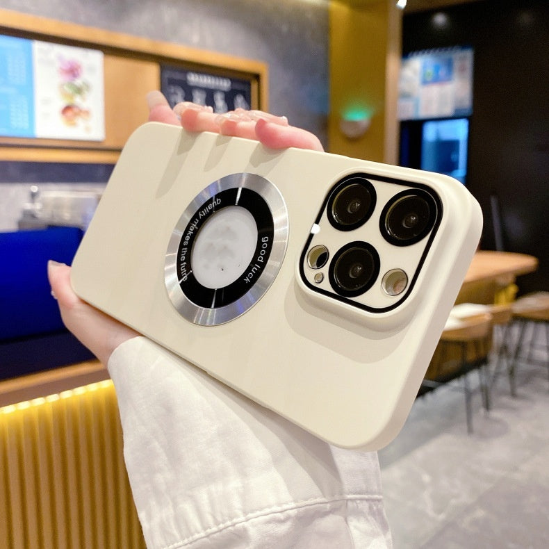 Colorful iPhone Lens Protector Integrated Magnetic Matte Case for Multiple Models - Phone For Protection Nerds Unite