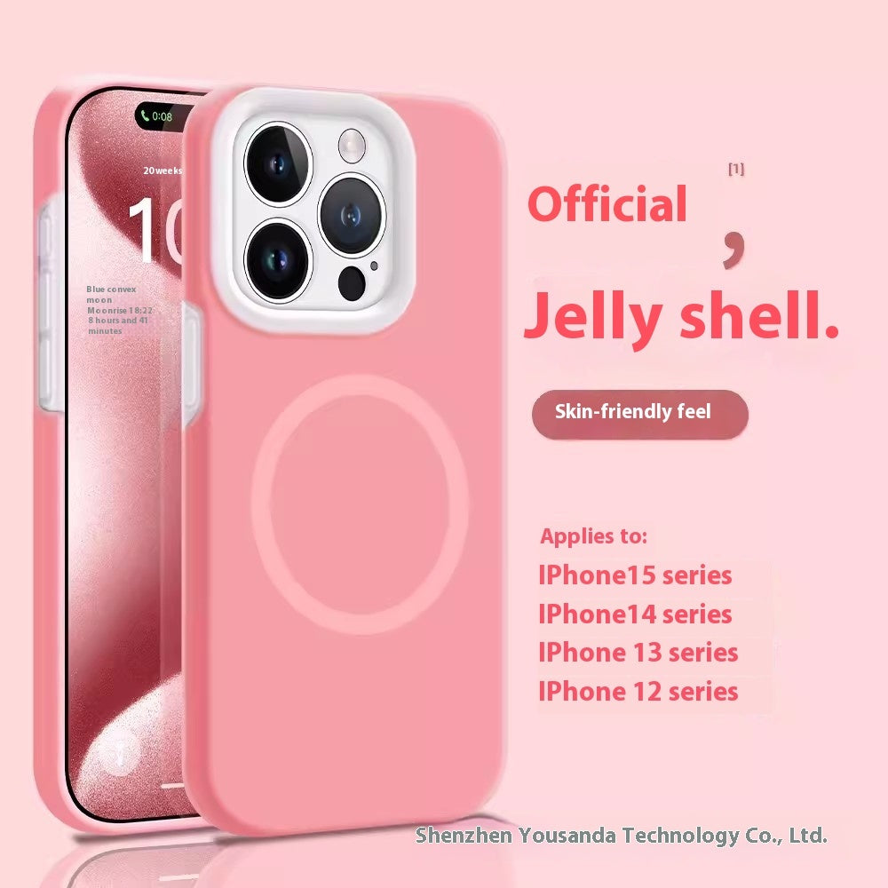 Colorful Jelly Liquid Magnetic Silica Gel Balls with Big Hole Lens - Case for Phone Shenanigans jelly liquid magnetic