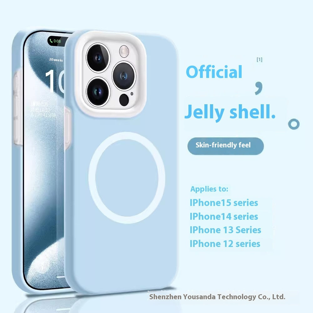 Colorful Jelly Liquid Magnetic Silica Gel Balls with Big Hole Lens - Case for Phone Shenanigans jelly liquid magnetic
