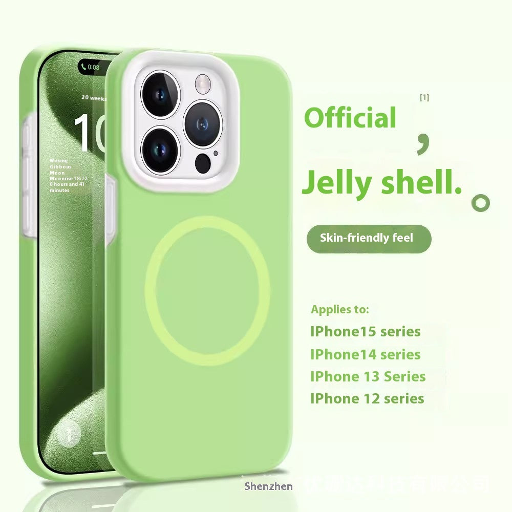 Colorful Jelly Liquid Magnetic Silica Gel Balls with Big Hole Lens - Case for Phone Shenanigans jelly liquid magnetic