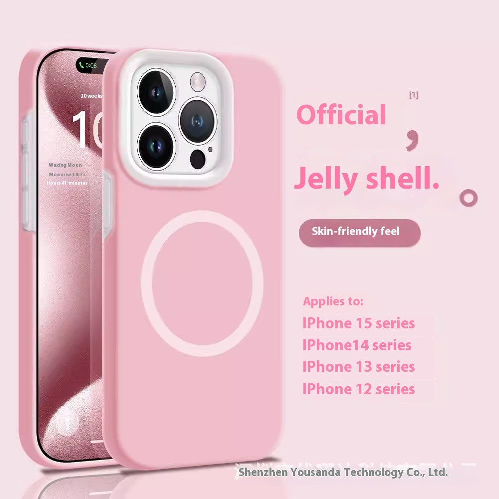 Colorful Jelly Liquid Magnetic Silica Gel Balls with Big Hole Lens - Case for Phone Shenanigans jelly liquid magnetic
