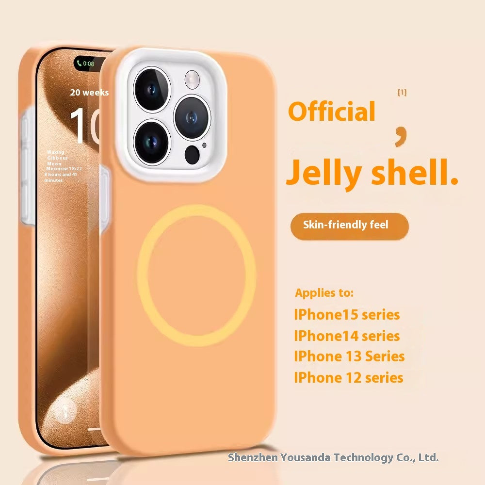 Colorful Jelly Liquid Magnetic Silica Gel Balls with Big Hole Lens - Case for Phone Shenanigans jelly liquid magnetic