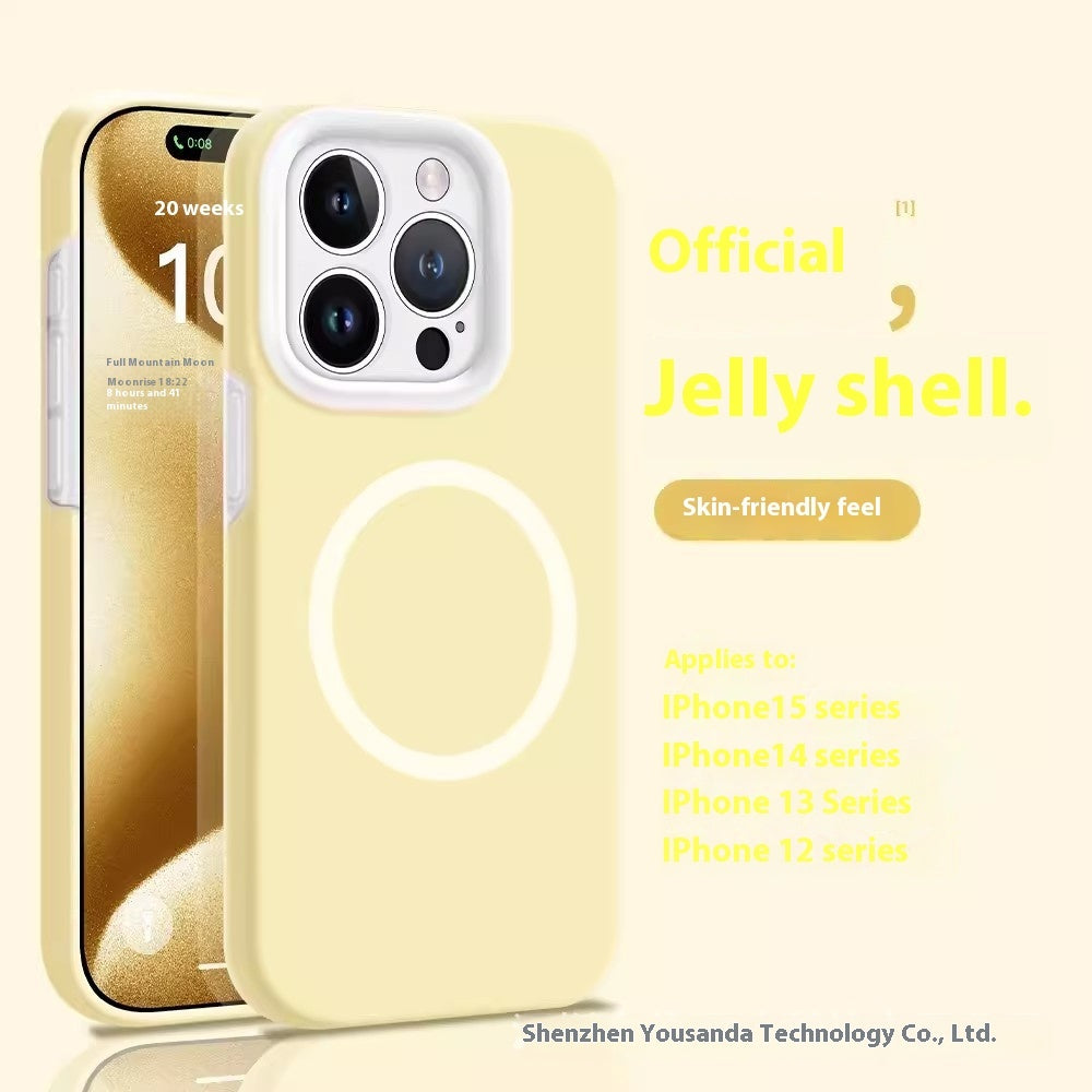 Colorful Jelly Liquid Magnetic Silica Gel Balls with Big Hole Lens - Case for Phone Shenanigans jelly liquid magnetic
