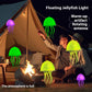Colorful Jellyfish Lamp USB with Voice Control Swimming Ambience Light - for jellyfish lamp usb colorful voice control