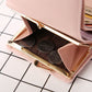 Colorful Love Black Pink Purple Light Blue Change Bit Card Bag for Women - Buckle Internal Structure Fun buckle change