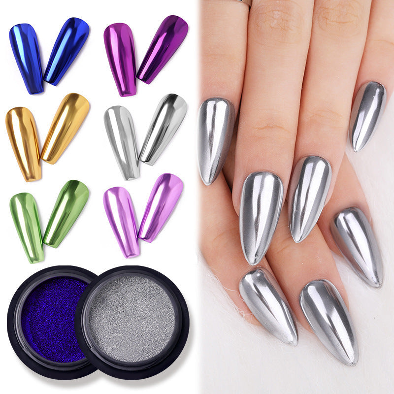 Colorful Nail Sequin Set for Fashionable Retro and European Style Nails - Teleplus Fashion Sequins Stylish fashion