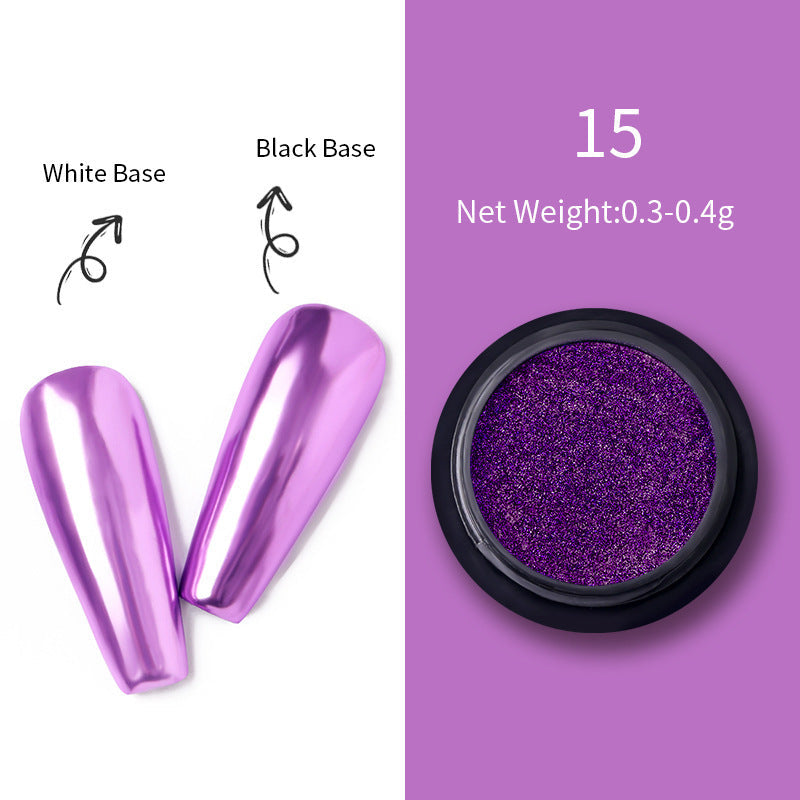 Colorful Nail Sequin Set for Fashionable Retro and European Style Nails - Teleplus Fashion Sequins Stylish fashion