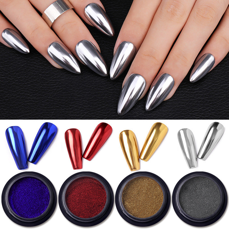 Colorful Nail Sequin Set for Fashionable Retro and European Style Nails - Teleplus Fashion Sequins Stylish fashion
