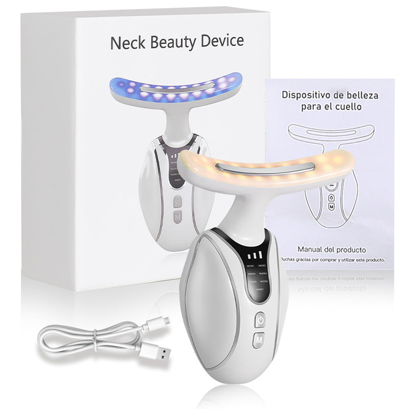 Colorful Neck Massager Household Electric Handheld Beauty Instrument - Colorful Neck Massager for a Happy Relaxed Life