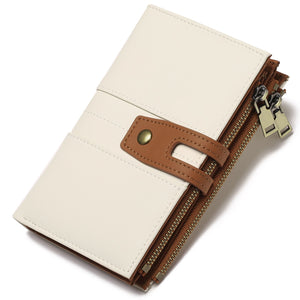 Colorful No Box Anti-Theft Credit Card Holder in White Black Blue Green - [no box] anti-theft credit card