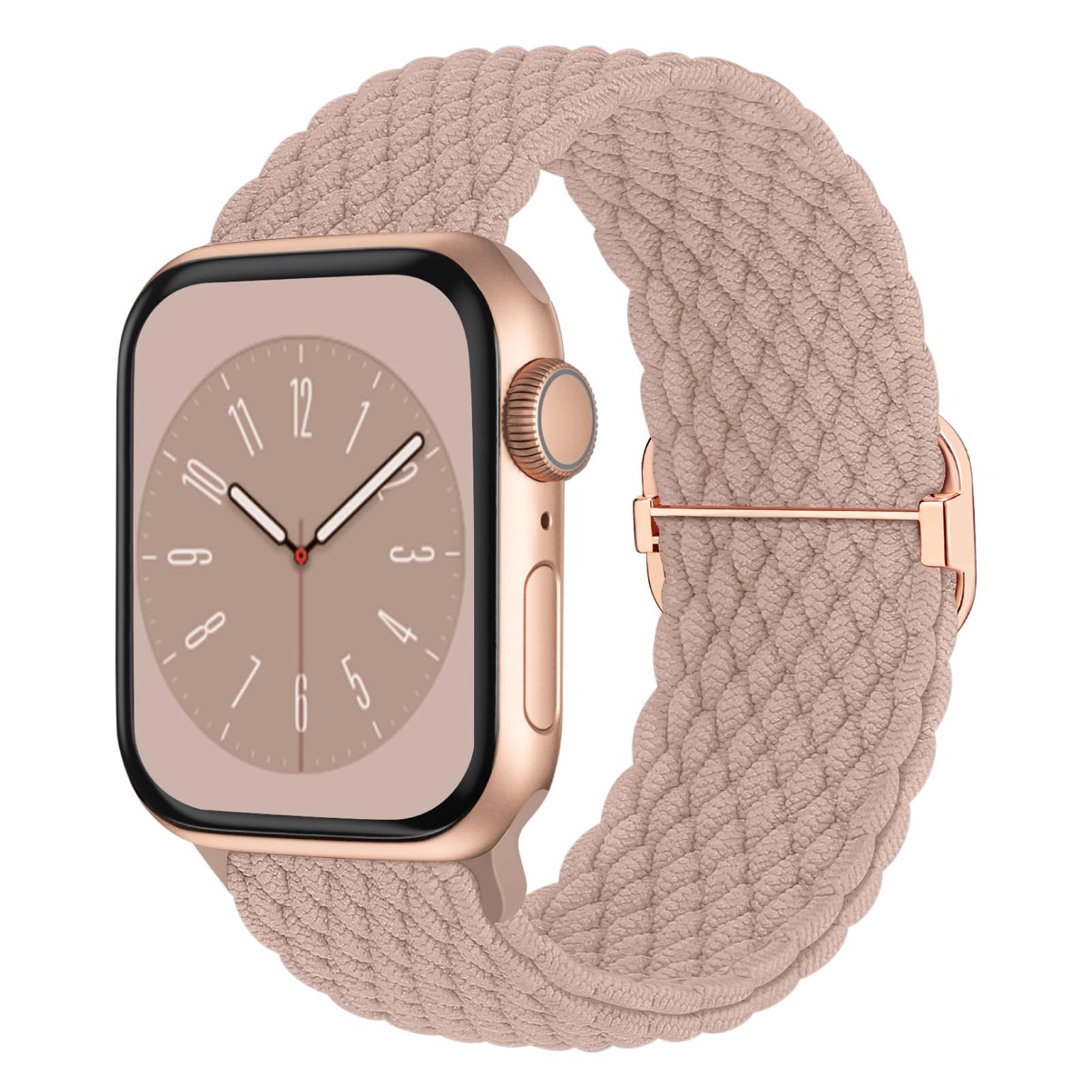 Colorful Nylon Woven Strap with Adjustable Buckle for Apple Watches - Teleplus Watch nylon woven strap adjustable buckle