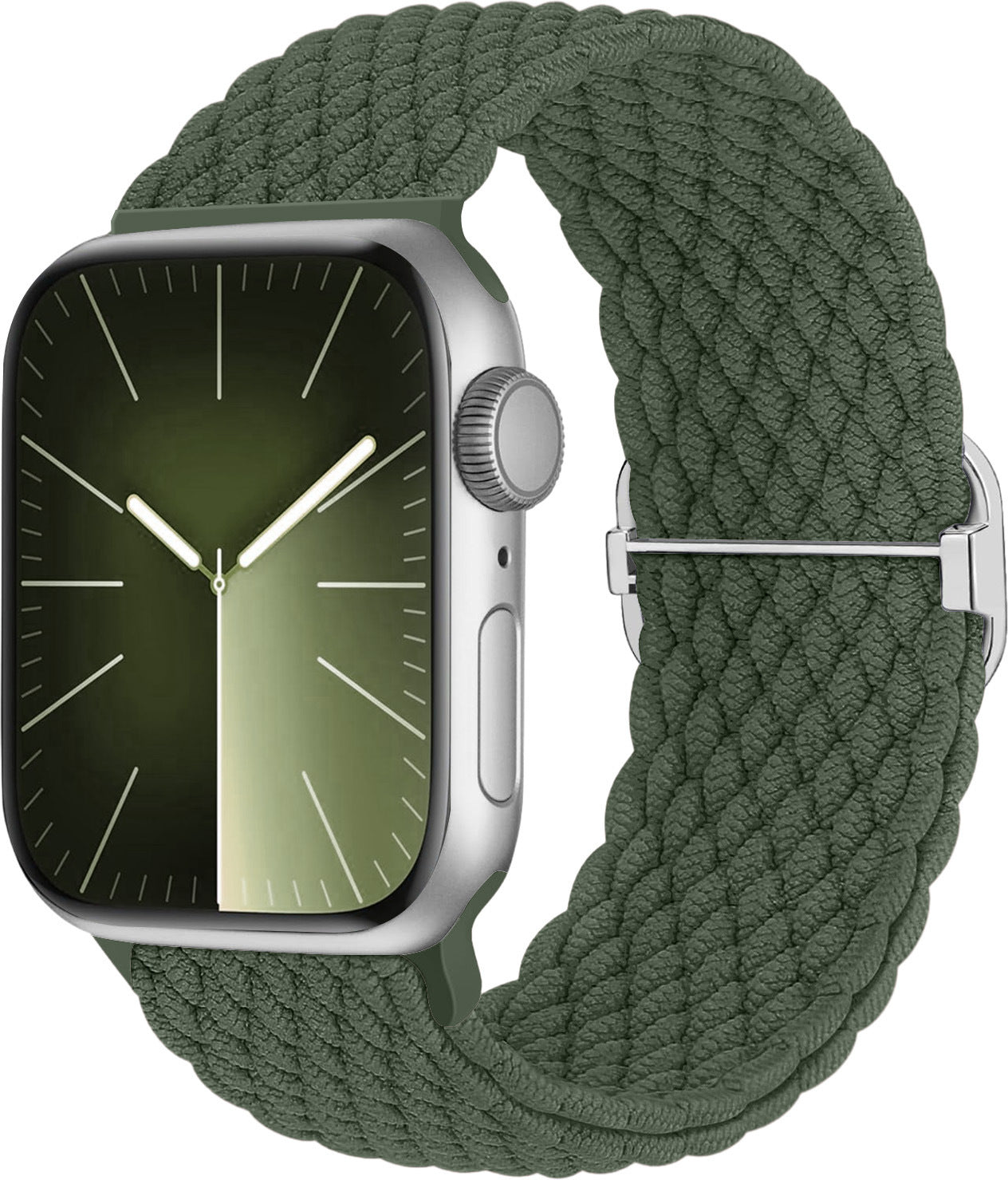 Colorful Nylon Woven Strap with Adjustable Buckle for Apple Watches - Teleplus Watch nylon woven strap adjustable buckle
