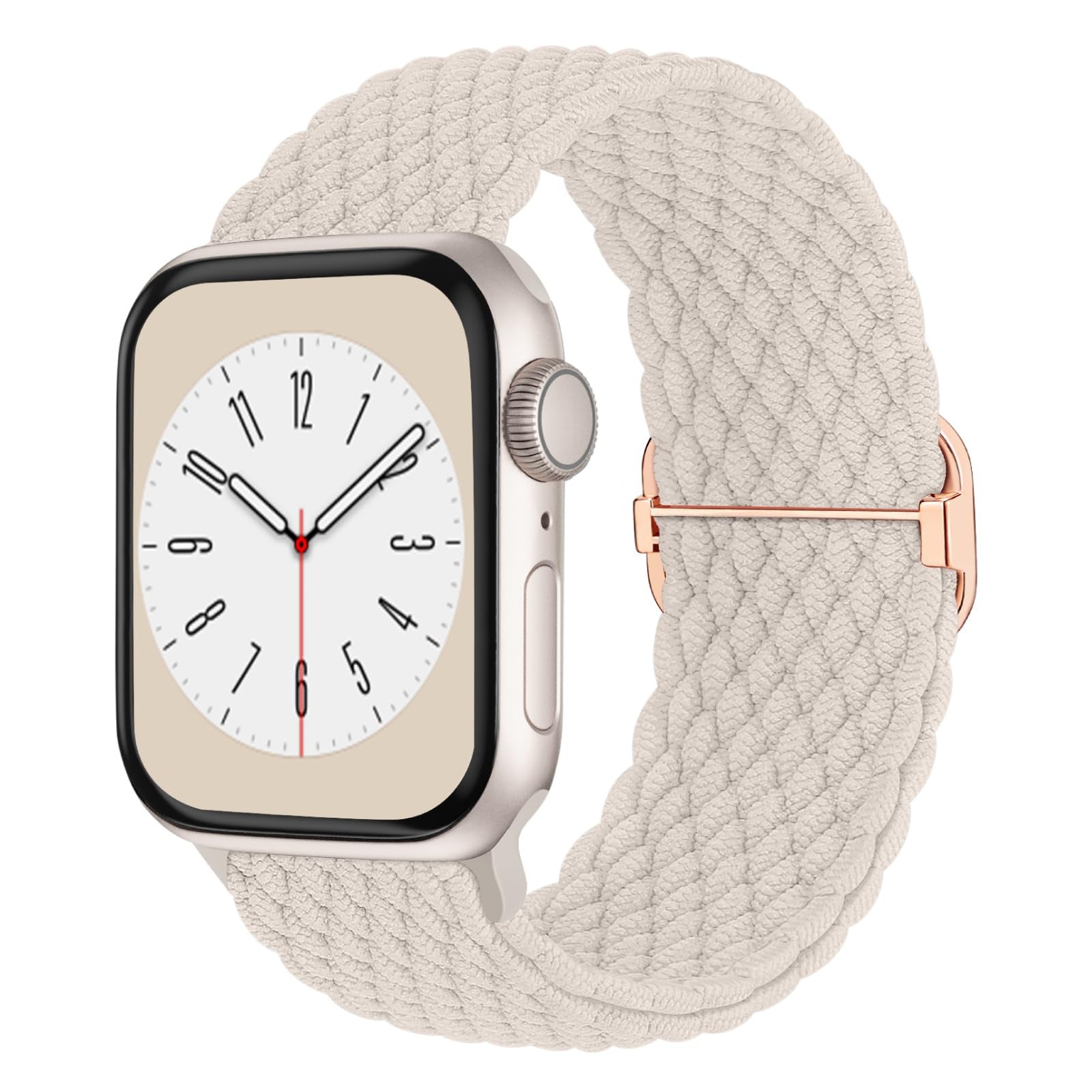 Colorful Nylon Woven Strap with Adjustable Buckle for Apple Watches - Teleplus Watch nylon woven strap adjustable buckle