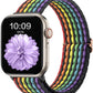 Colorful Nylon Woven Strap with Adjustable Buckle for Apple Watches - Teleplus Watch nylon woven strap adjustable buckle