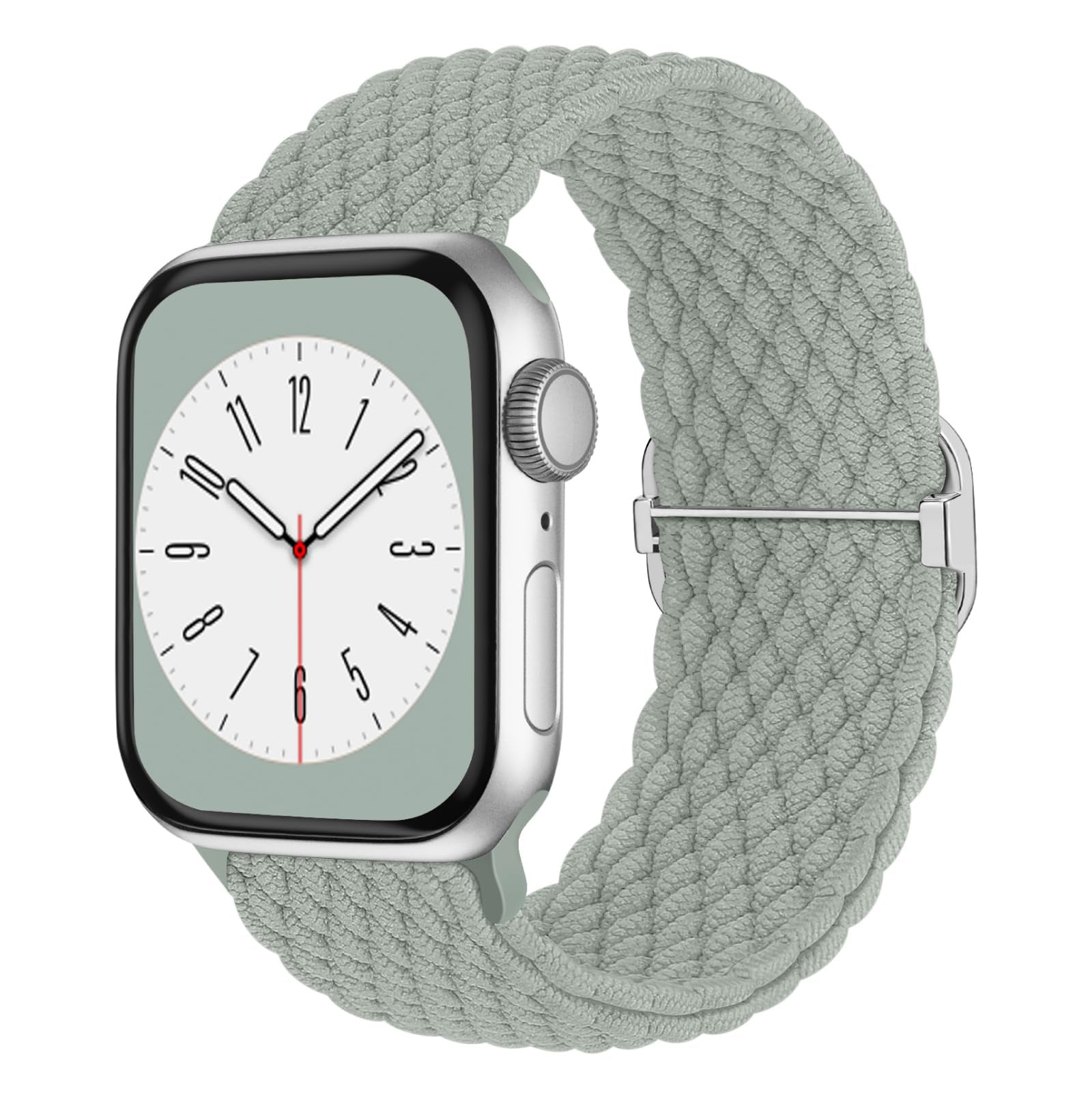 Colorful Nylon Woven Strap with Adjustable Buckle for Apple Watches - Teleplus Watch nylon woven strap adjustable buckle