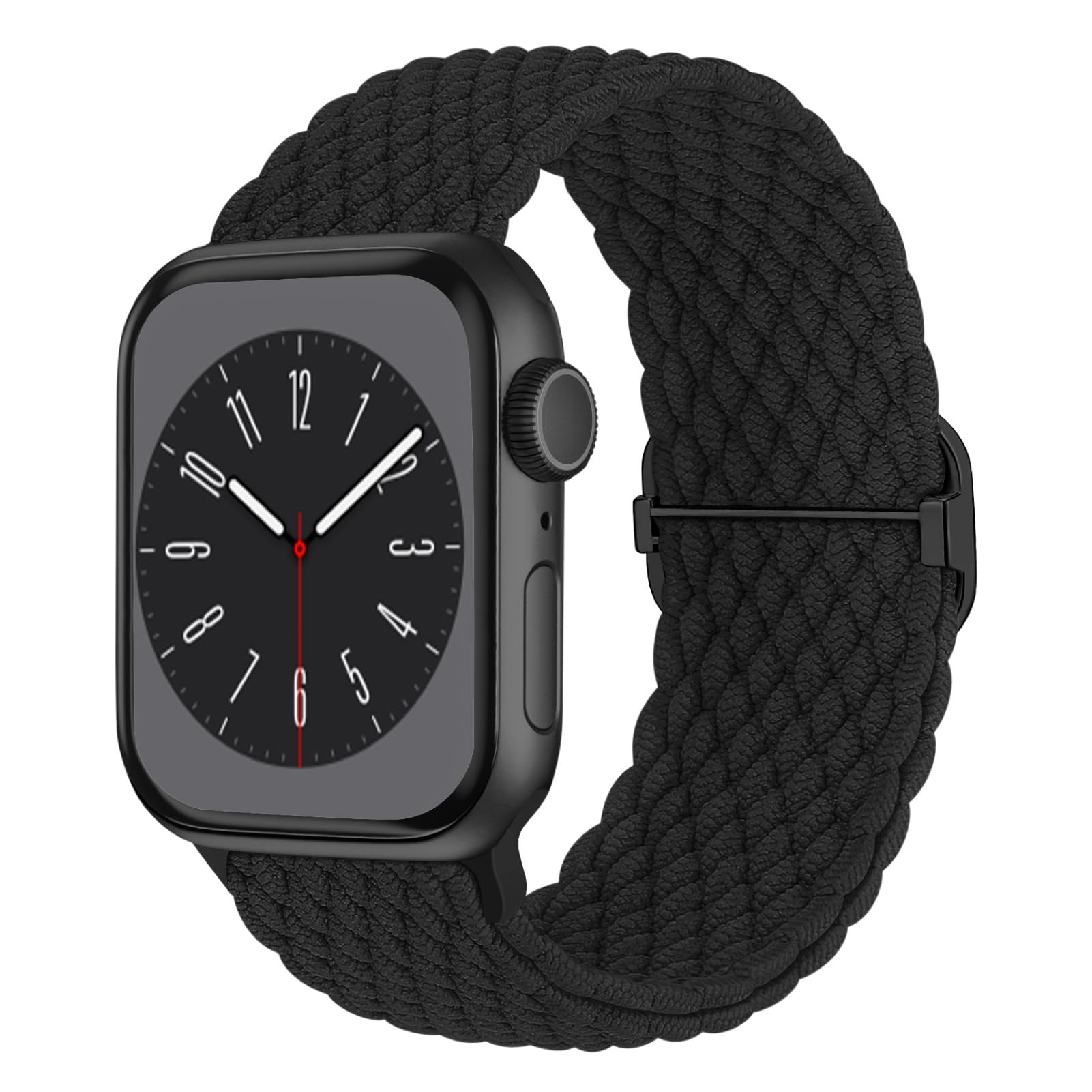 Colorful Nylon Woven Strap with Adjustable Buckle for Apple Watches - Teleplus Watch nylon woven strap adjustable buckle