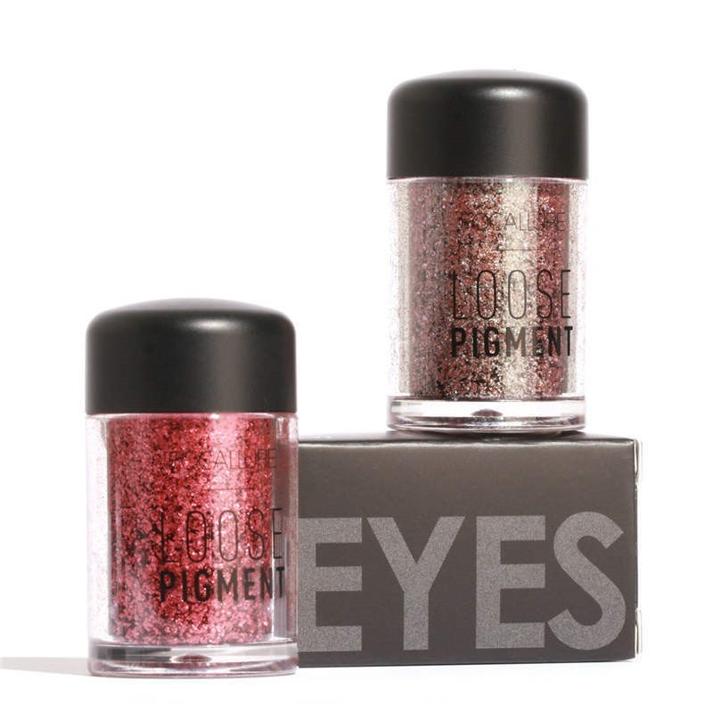 Colorful Pearlescent Glitter Eye Shadow in Universal Pink 4.5g - colorful pearlescent glitter eye shadow