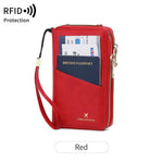 Colorful Polyester Letter Bag with Expansion and Anti-Theft Card Slot - Slots