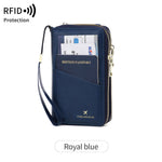 Colorful Polyester Letter Bag with Expansion and Anti-Theft Card Slot - Slots