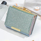 Colorful Polyester Lining for Suitcases with PU Leather Finish in the United States - Shiny J001-3 Wallet: Student Life