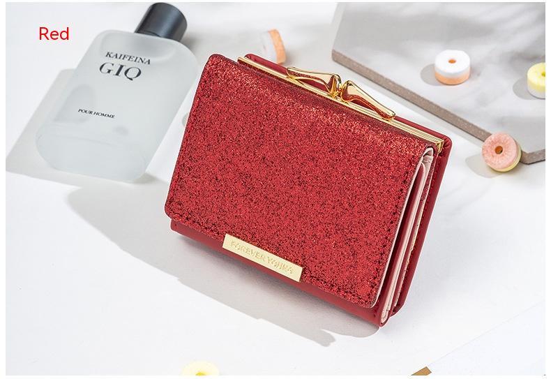 Colorful Polyester Lining for Suitcases with PU Leather Finish in the United States - Shiny J001-3 Wallet: Student Life