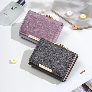 Colorful Polyester Lining for Suitcases with PU Leather Finish in the United States - Shiny J001-3 Wallet: Student Life