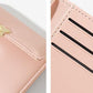 Colorful Polyester Lining Wallets for Women in US and CHF Markets - Mini Women’s Cute Tri-fold Wallet Sweethearts