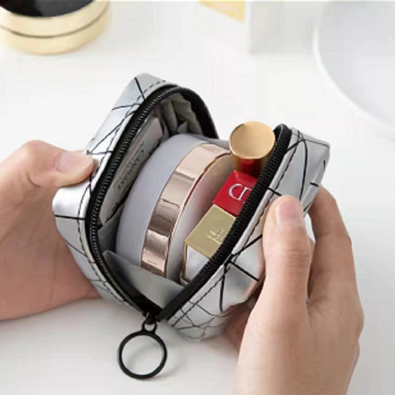 Colorful Portable Travel Storage Box for Sanitary Cosmetics and More - Pout Pack with the Mini Lipstick Wonder Bag