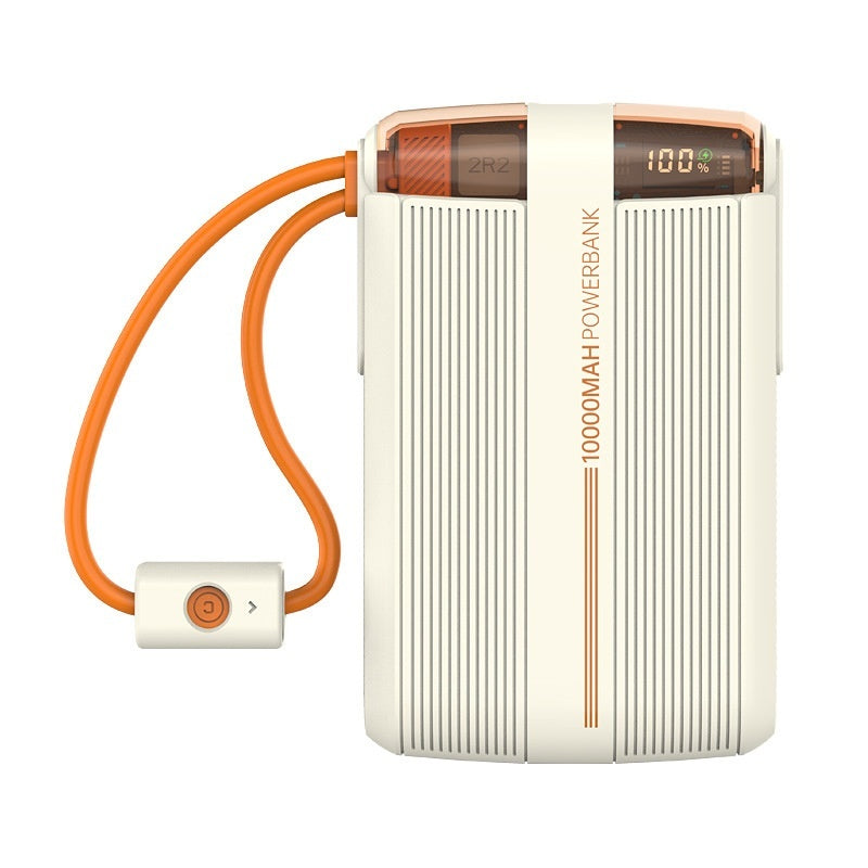 Colorful Power Bank 225W with Super Fast Charge and Cable Support - Teleplus cable power bank 225w super fast charge