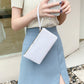 Colorful PU Suitcase with Stone Pattern Clutch for Women Packing - Chic Stylish stone pattern clutch