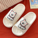 Colorful Scarf Small White Dog with USB Option in Multiple Shades - Teleplus small white dog colorful scarf usb option