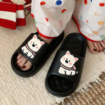 Colorful Scarf Small White Dog with USB Option in Multiple Shades - Teleplus small white dog colorful scarf usb option