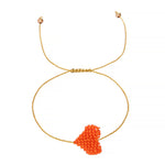 Colorful Simple Love Rope Friendship Chain Bohemian Bracelet for Unisex - friendship chain bohemian colorful simple