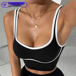 Colorful Yoga Leggings with Chest Pad in Sky Blue and New Colors - chest pad [new color] sky blue cup type steel ring